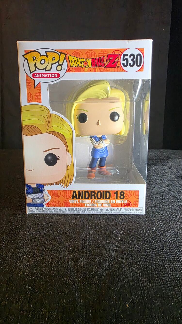 Funko Pop! Dragon Ball Z Android 18 #530 with Box